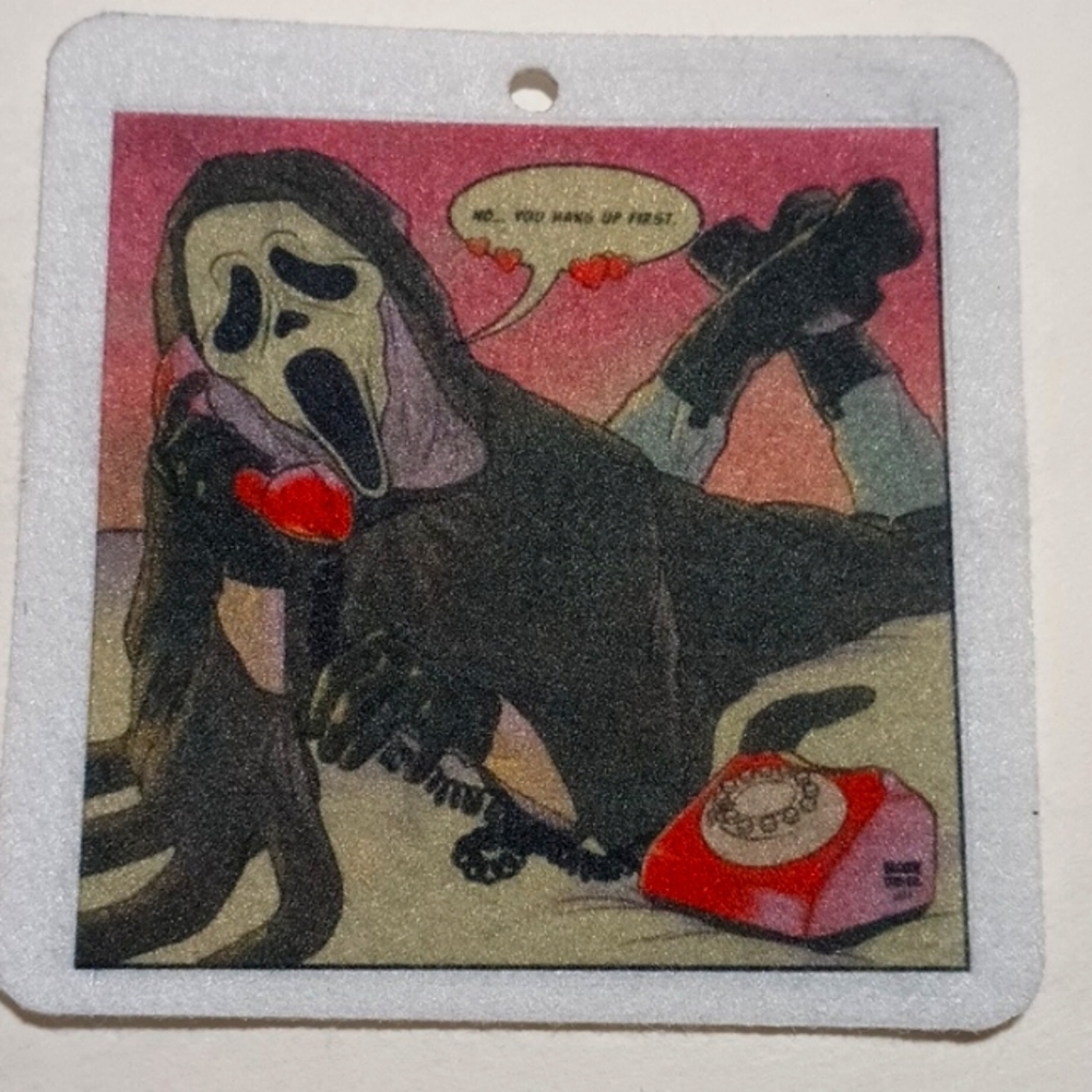 Ghostface car air freshener
